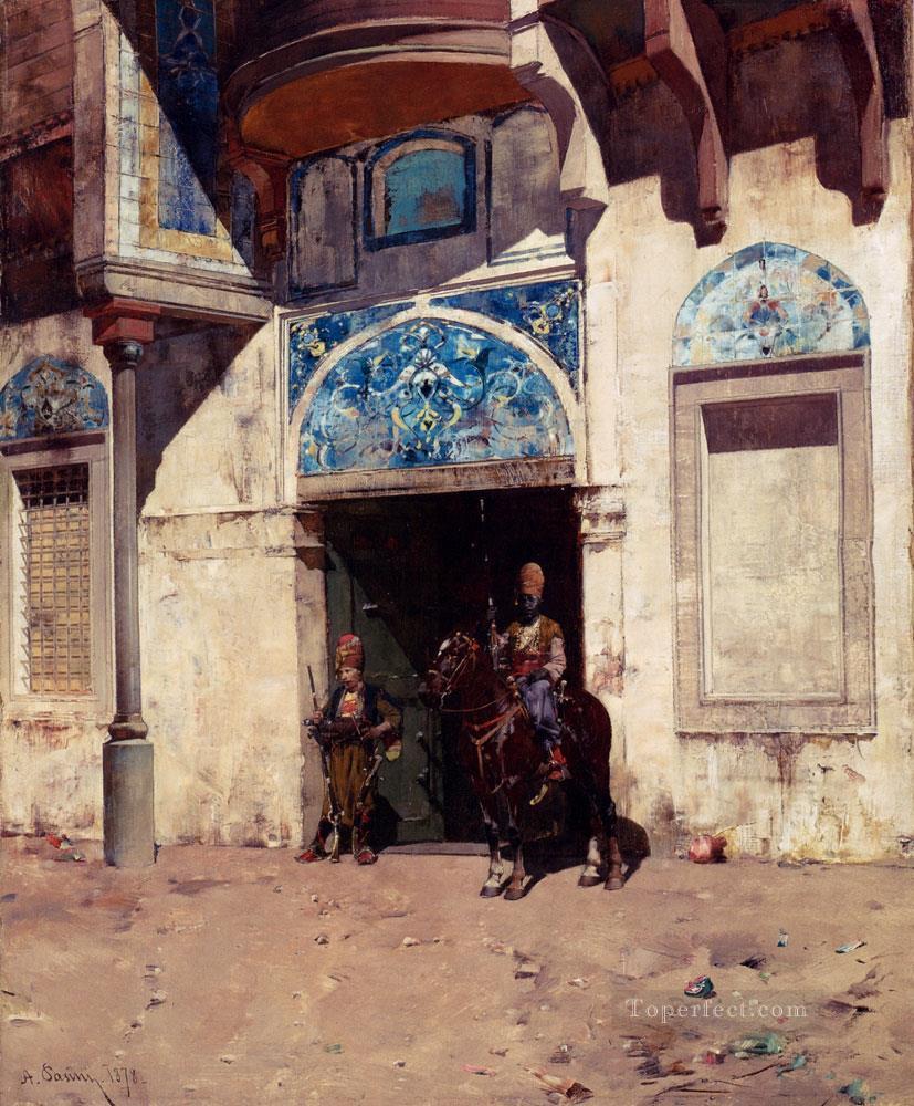 The Palace G Arabian Alberto Pasini Oil Paintings